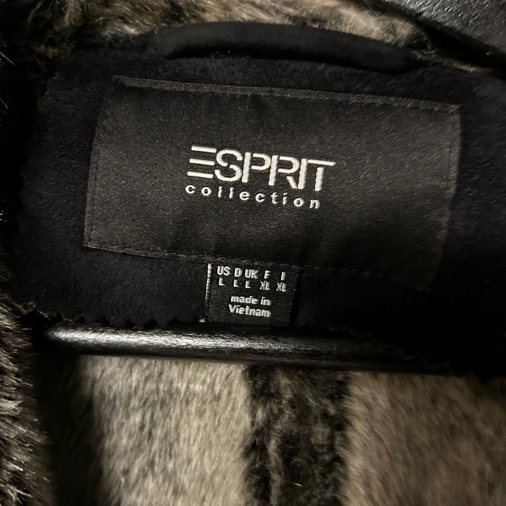 Esprit Black Leather Jacket